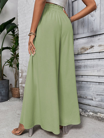 Honey Tied High Waist Wide Leg Pants – Uneeque Designzz