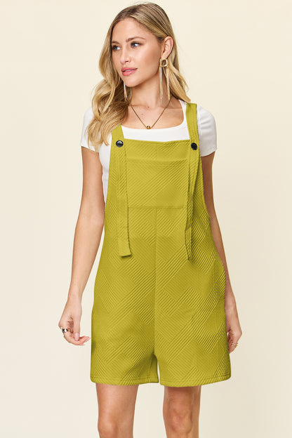 Double Take Full Size Texture Sleeveless Romper – Uneeque Designzz