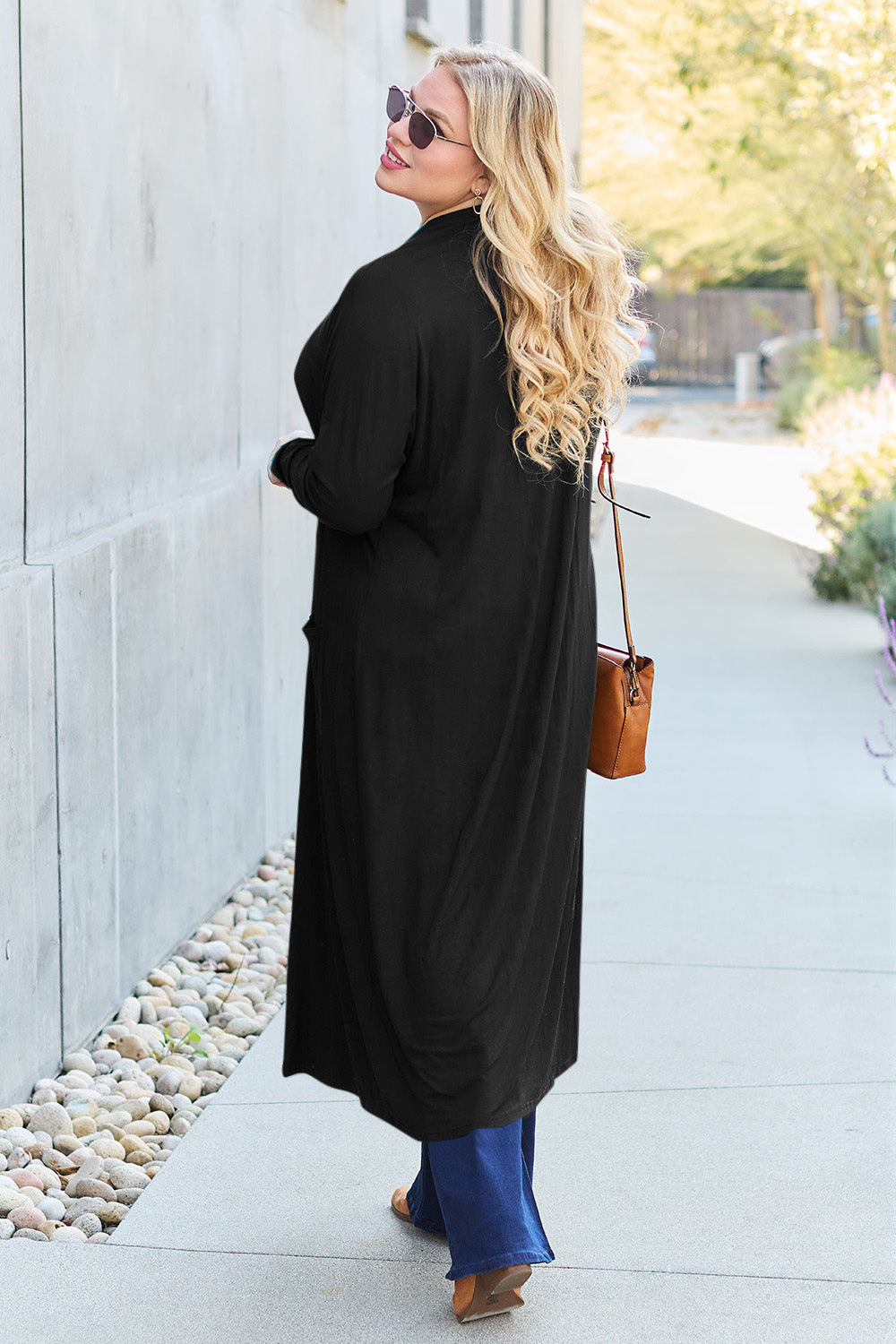 Open Front Long Sleeve Cover Up - Stylish & Cozy | Uneeque Designzz