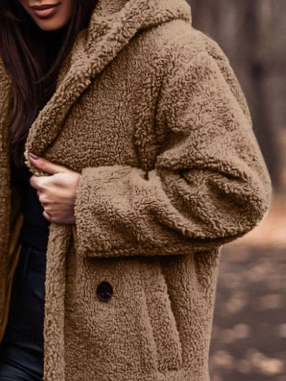 Teddy Bear Hooded Longline Outerwear – Uneeque Designzz