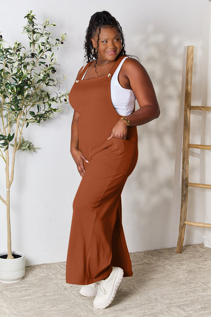 Double Take Full Size Wide Strap Overall with Pockets – Uneeque Designzz
