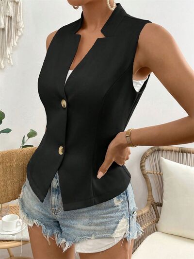 Button-Down Vest Coat – Uneeque Designzz