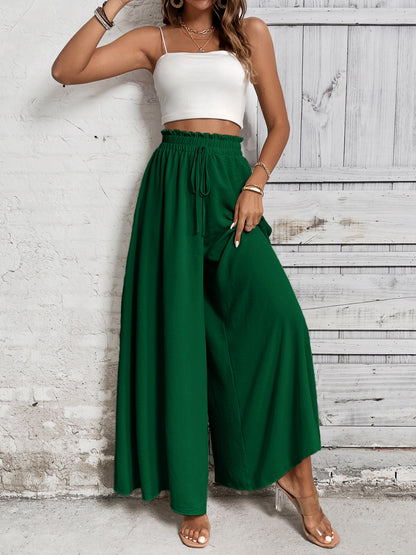 Honey Tied High Waist Wide Leg Pants – Uneeque Designzz