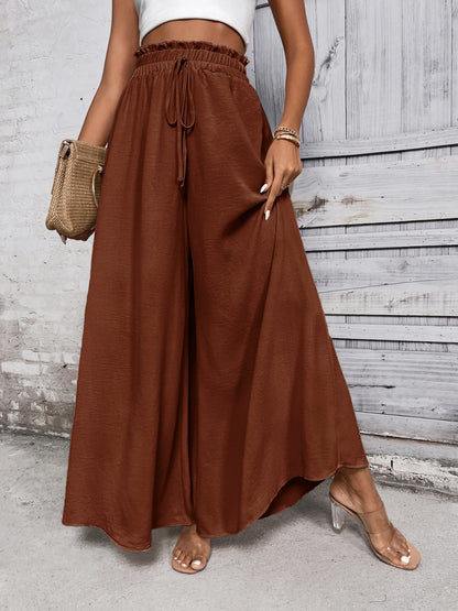 Honey Tied High Waist Wide Leg Pants – Uneeque Designzz