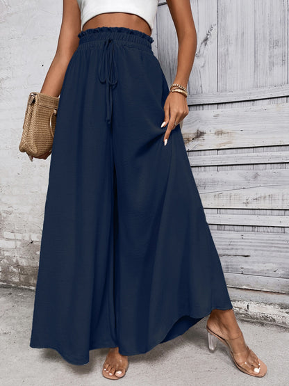 Honey Tied High Waist Wide Leg Pants – Uneeque Designzz