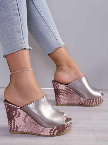 PU Leather High Heel Sandals – Uneeque Designzz
