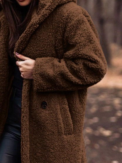 Teddy Bear Hooded Longline Outerwear – Uneeque Designzz