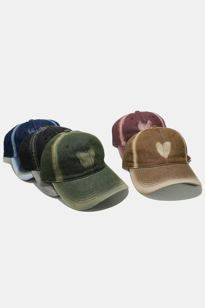 Heart Cotton Baseball Cap – Uneeque Designzz