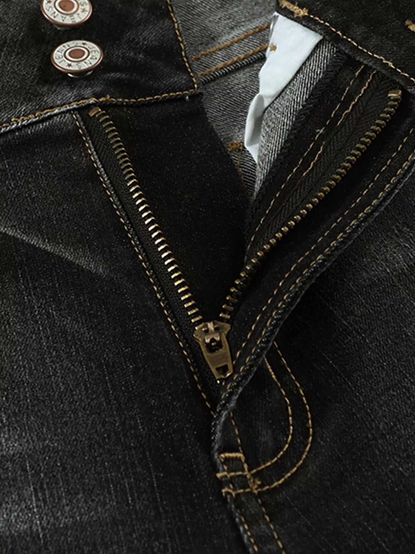 High Waist Distressed Straight Leg Jeans by Trendsi