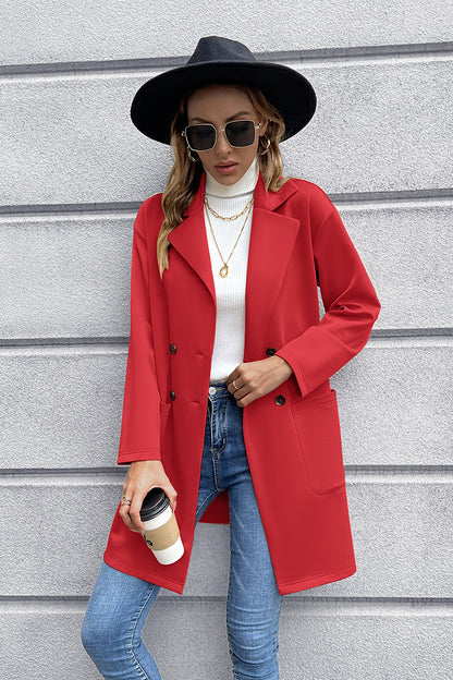 Ivy Lane Lapel Collar Long Sleeve Blazer – Uneeque Designzz