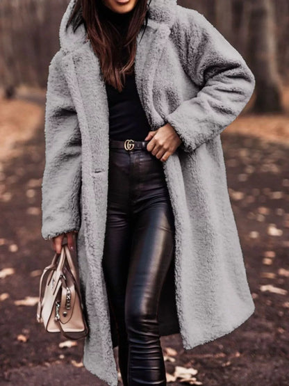 Teddy Bear Hooded Longline Outerwear – Uneeque Designzz