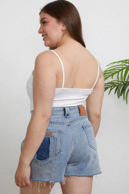 Basic Bae Full Size Round Neck Slim Camisole Plus Size Top – Uneeque Designzz