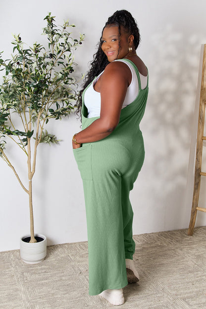 Double Take Full Size Wide Strap Overall with Pockets – Uneeque Designzz