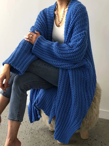 Chunky Knit Open-Front Cardigan – Uneeque Designzz