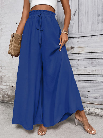 Honey Tied High Waist Wide Leg Pants – Uneeque Designzz