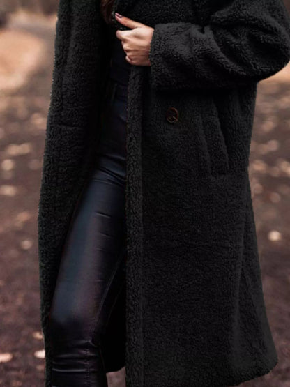 Teddy Bear Hooded Longline Outerwear – Uneeque Designzz